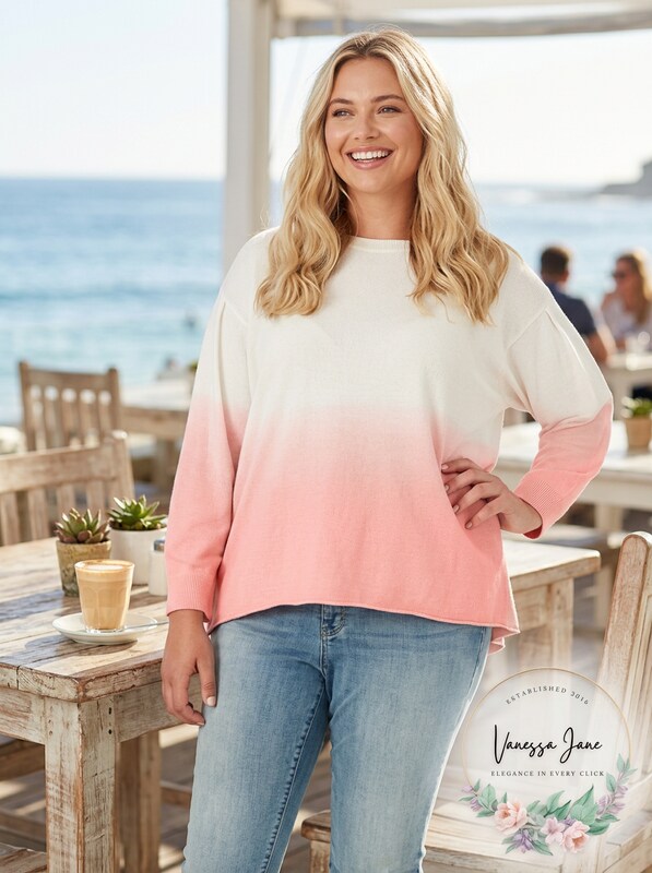 Jessica Simpson Juniors Cotton Dip-Dyed Sweatshirt, Size Small
