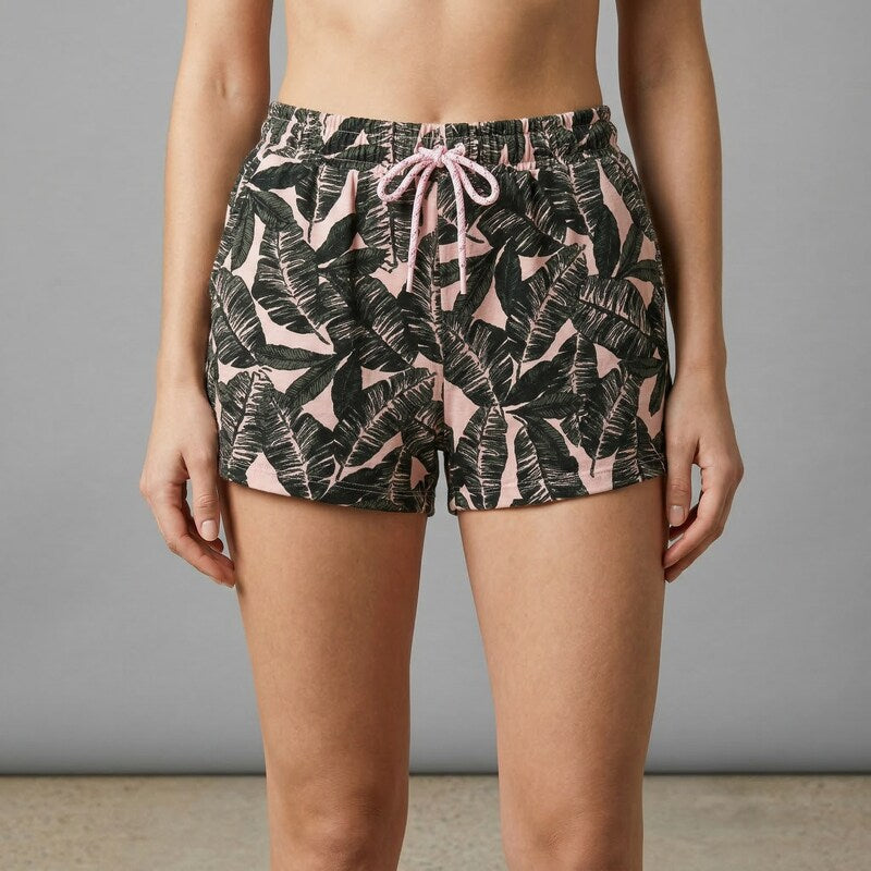 Ideology Girls Pink Floral Leaf Shorts Size XL