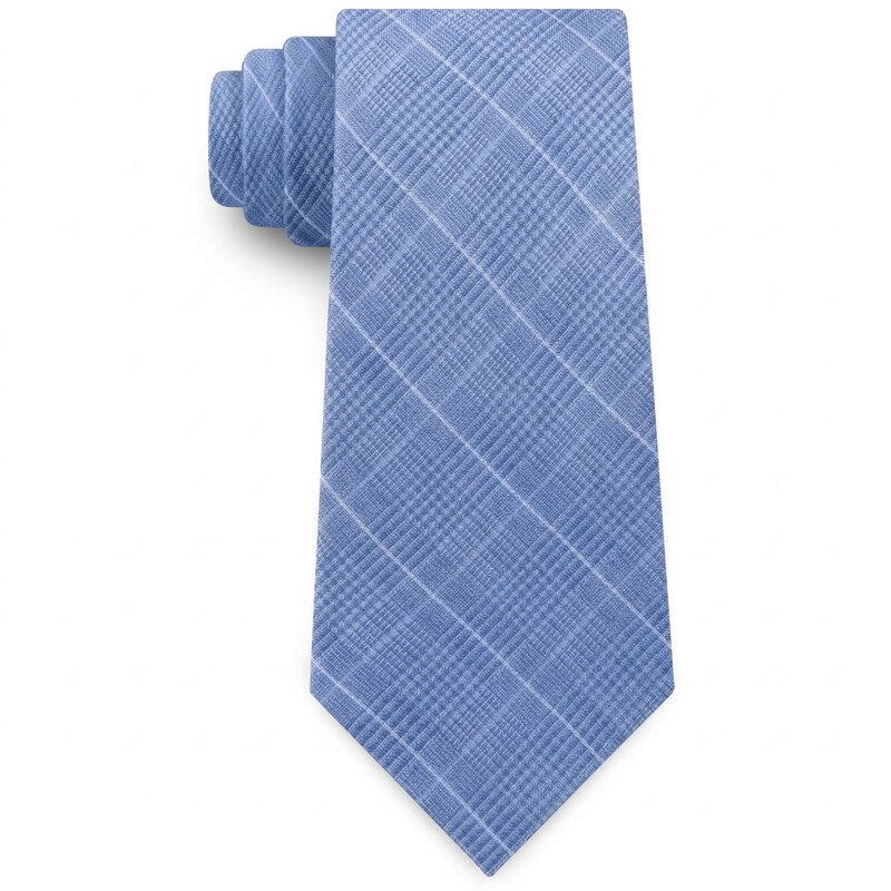 Michael Kors Mens Elijah Classic Plaid Tie