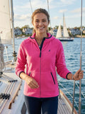 Nautica Girls Little Polar Fleece Zip-Up Hooded Jacket, Size 4