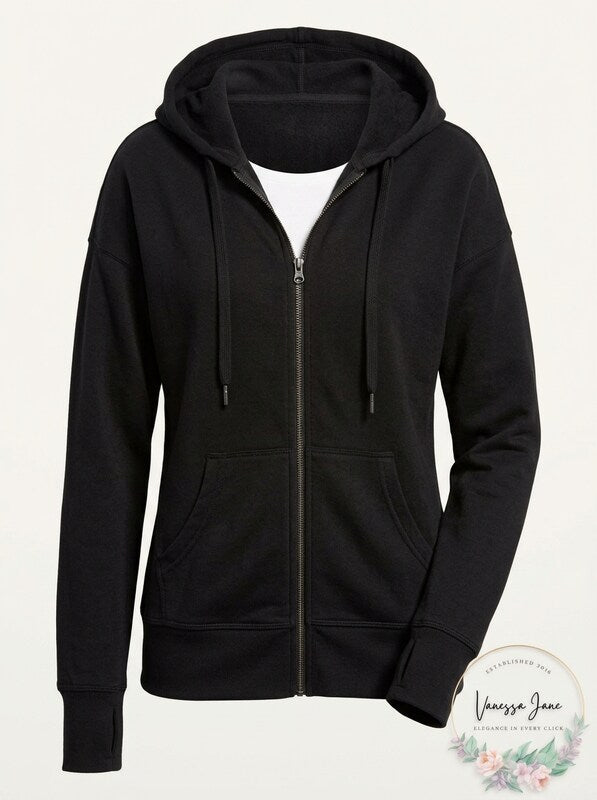 Ideology Zip Long Sleeve Hoodie, Size XS