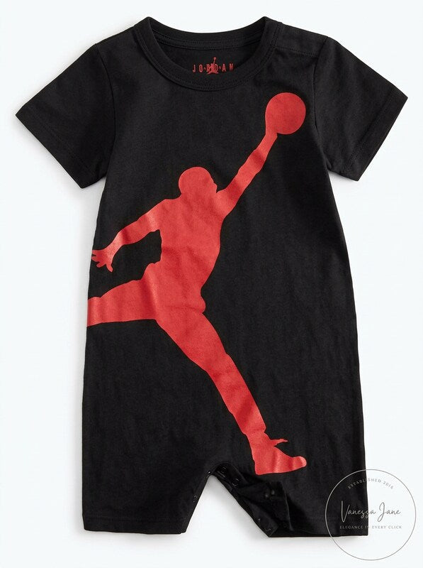 Nike Air Jordan Jumpman Baby Boys Romper Size 3 Months