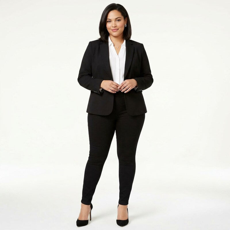 Celebrity Pink  Pull-on Black Skinny Pants-Size XL