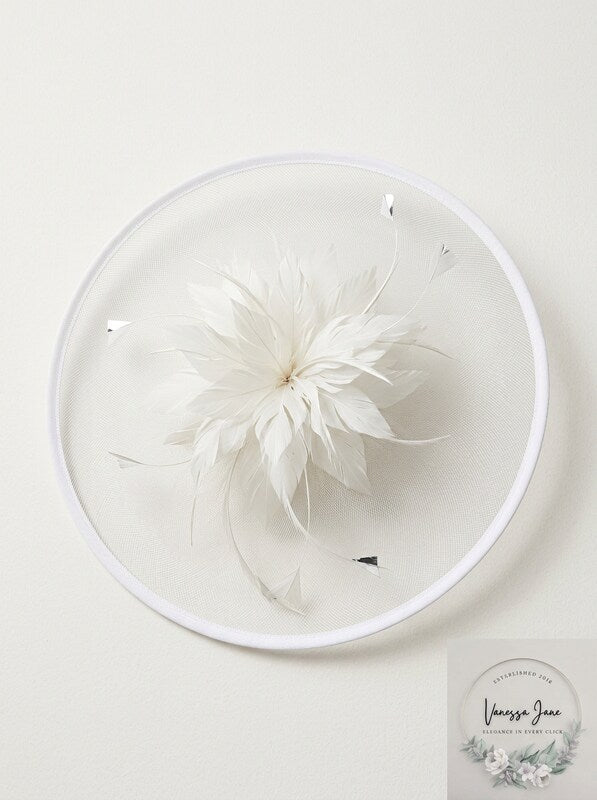 August Hat Company Jade Fascinator