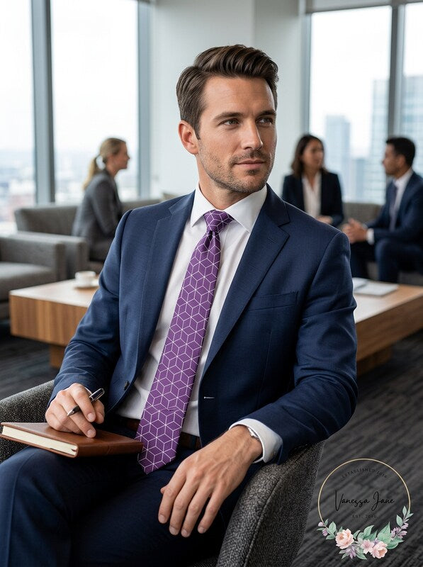 Calvin Klein Mens Constellation Slim Silk Tie