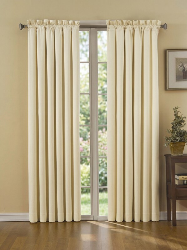 Eclipse Canova 42-Inch by 84-Inch Thermaback Blackout Panel, Ivory