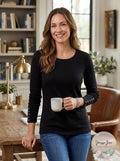 JM Collection Women's Studded-Cuff Sweater