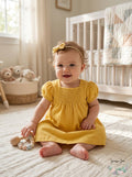 First Impressions Baby Girls Cotton Smocked t shirt, Size 6-9Months