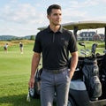 Under Armour Mens Tech Textured-Stripe Polo, Size Small