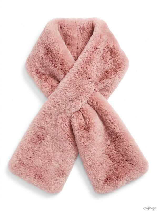 I.n.c. Faux-Fur Stole, One Size Blush