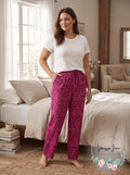 Dreams and Co Plus Size Womens Knit Sleep, Large -18-20