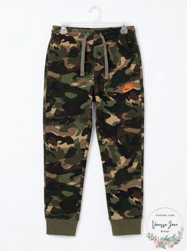 Nike Toddler Boys Camo-Print Fleece Jogger Pants, Size 3T