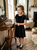 Epic Threads Little Girls Ruffled Velvet Dress, Size 6X