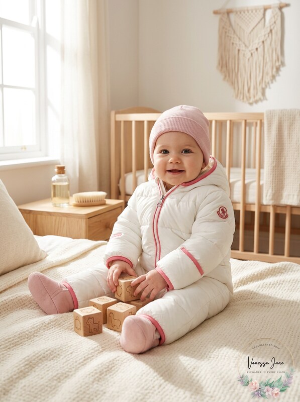 Michael Kors Baby Girls 1-Pc. Hooded Pram Snowsuit, 6-12 months