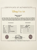 Disney Fine Art Magic is in the Air by Bret Iwan Certificate of Authenticity