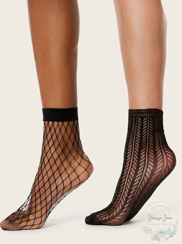 Lot of 2 I.N.C. Womens Assorted Ankle Socks