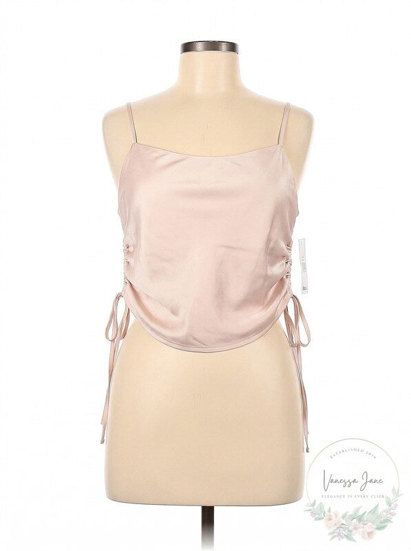 Lucy Paris Sienna Gathered Top, Size Large