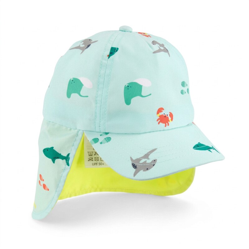 Carters Baby Boys Neck Shade Cap, Size 12/24Months