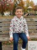 Levis Boys Fleece Logo Hoodie, Size 6