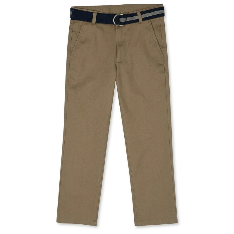 Nautica Boys  Logan Belted Twill Pants, Size 8