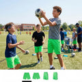 New Balance Big Boys' Solid Athletic Shorts, Vivid Cactus, Size 18/20/ XL