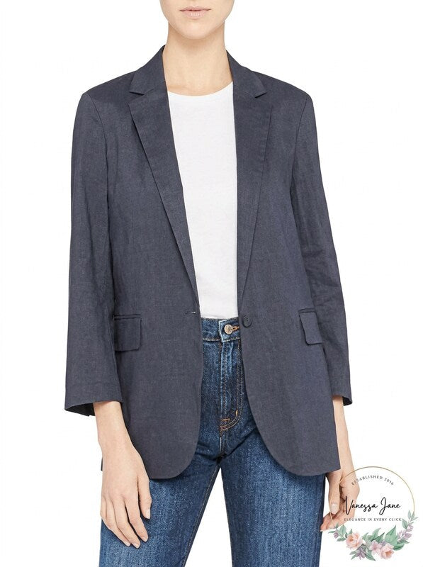 Theory Casual Boyfriend Blazer, Size 8