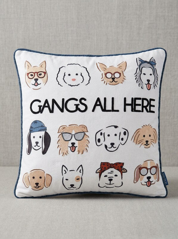 Lacourte Gangs All Here Pillow