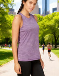 Ideology Heathered Keyhole-Back Tank Top,Size XL