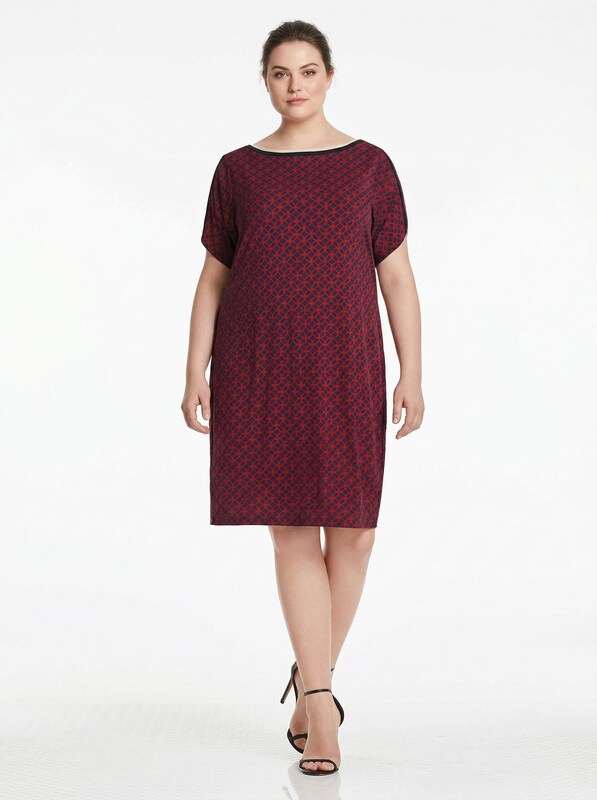Michael Kors Women's Plus Size Geo Rope-Print Dress, Size 2X