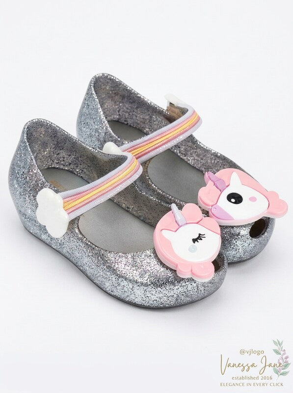Mini Melisa Toddlers Girls Mini Ultragirl Unicorn Mary Jane, Size 5