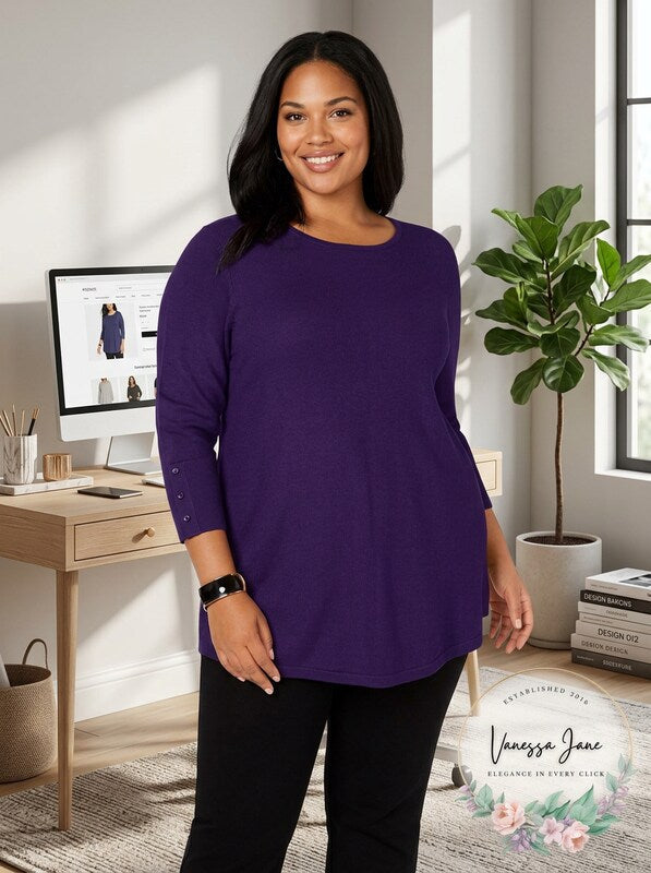 Alfani Ribbed Snap-Detail Sweater