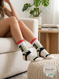 Hue Womens Floral Crew Socks