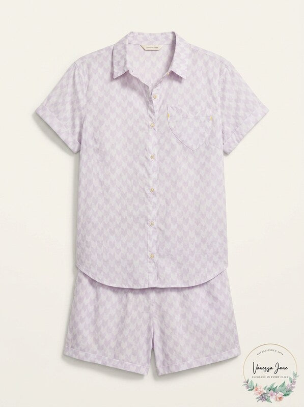 Kerri Rosenthal Mina Printed Cotton Shirt, Size Small