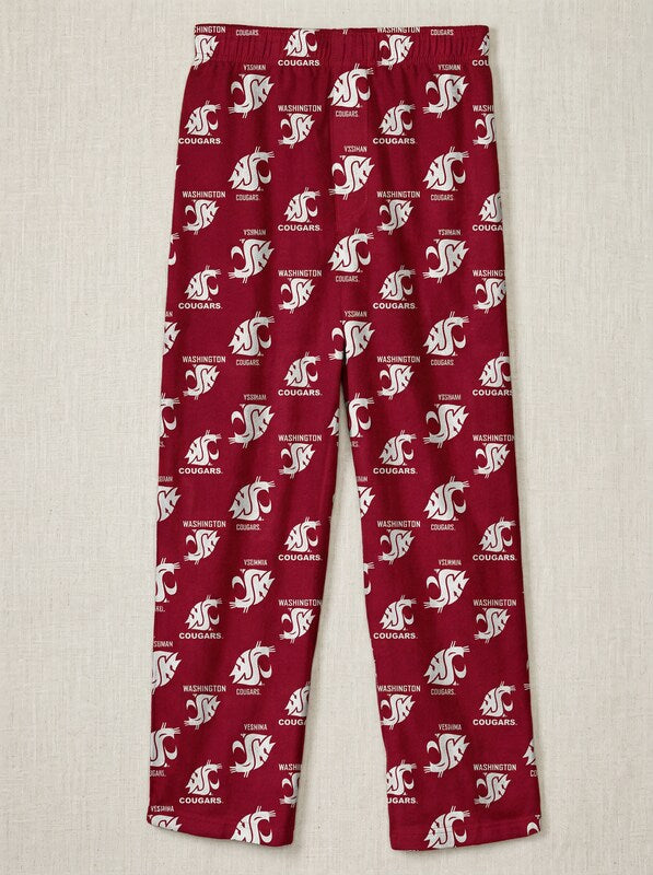 NCAA by Outerstuff NCAA Washington State Cougars Kids Pant, Medium-5-6