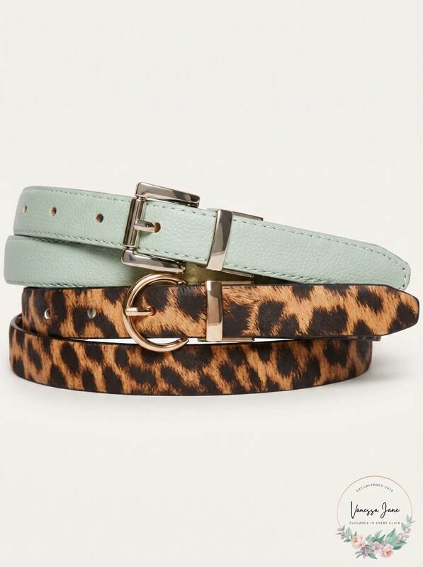 Steve Madden Womens 2-for-1 Reversible Belt, Size Large