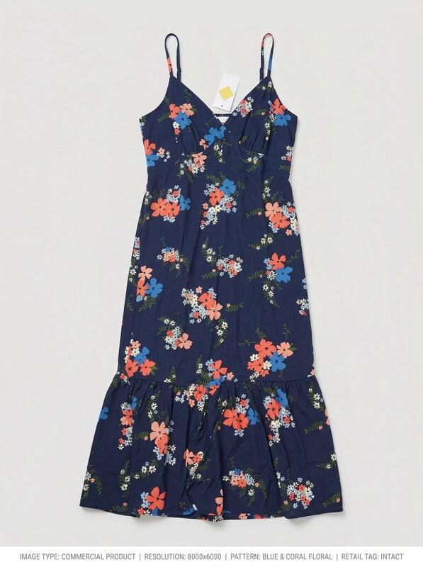 Michael Michael Kors Floral-Print Slip Dress, Size Medium