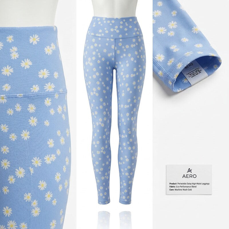 Aqua Womens High Rise Knit Leggings, Blue, Size Large