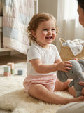 Ralph Lauren Pink Cotton Bottoms Bloomers, Size 12 Months