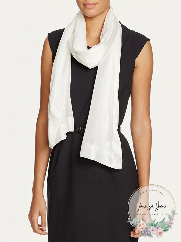 Echo Silk Chiffon Scarf