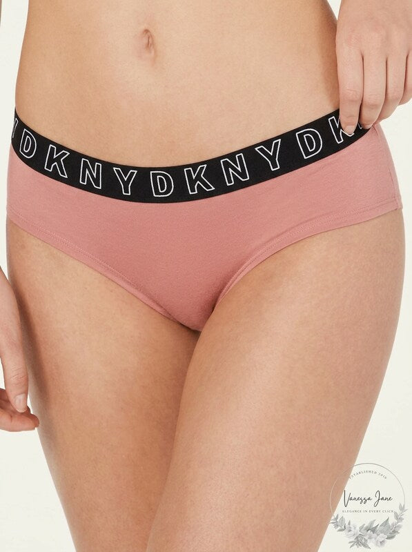 Dkny Women's Logo Classic Boyshort, Size Large