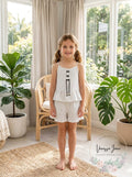 Epic Threads Girls 2-Pc. Striped Tank Top and Shorts Set, Size Small