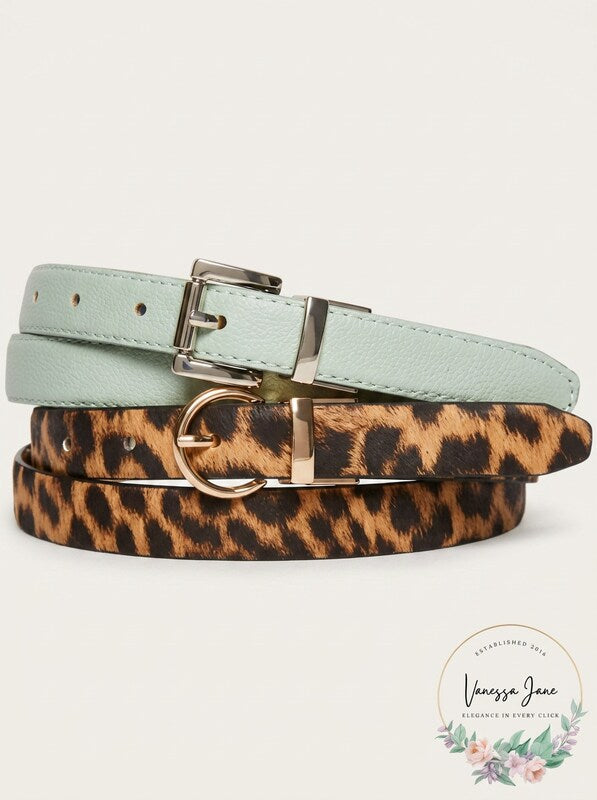 Steve Madden Womens 2-for-1 Reversible Belt, Size Large