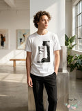 Hugo Hugo Boss Mens Picture in Picture Graphic T-Shirt Size, XL
