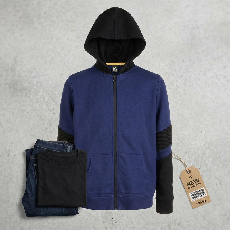 Ideology Big Boys Printed Zip-up Hoodie, Size 14/16