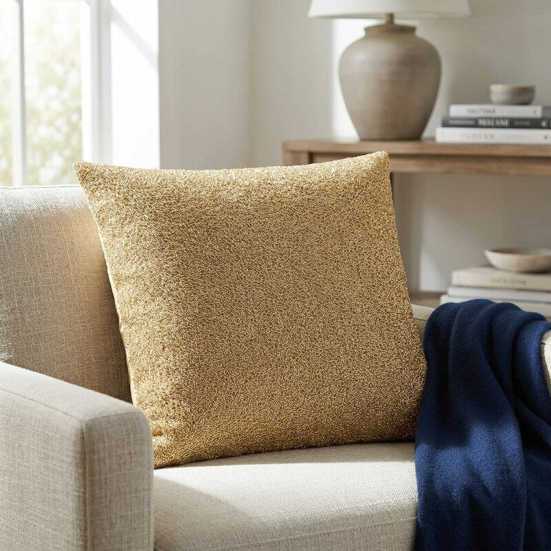 Hudson Park Collection Piano Wire Decorative Pillow, 18 x 18