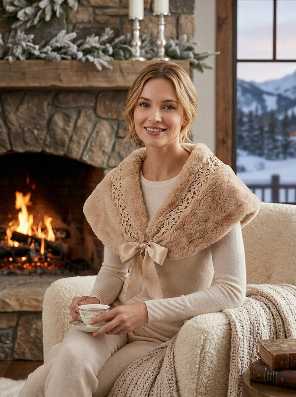 Echo Faux Fur Stole