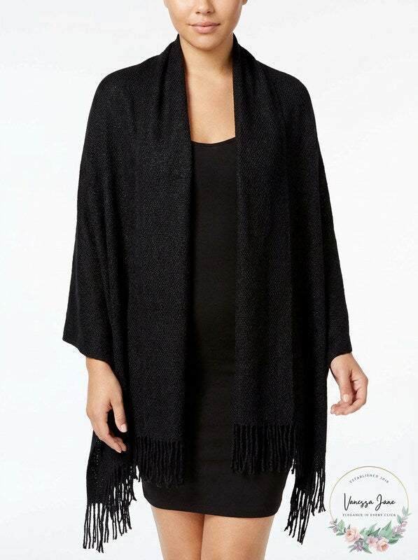 Calvin Klein Lurex Twill Evening Wrap