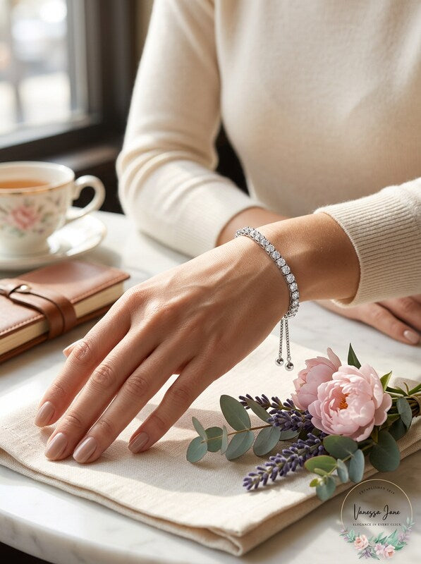 Giani Bernini Cubic Zirconia Bolo Bracelet in Sterling Silver