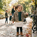 Bonnie Jean Toddler Girls Animal-Print Faux-Fur Jacket, Size 3/3T
