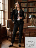 International Concepts Velvet Peplum Jacket, Size Medium